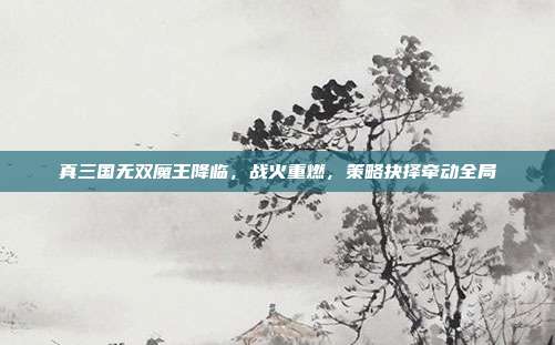 真三国无双魔王降临,战火重燃,策略抉择牵动全局-第1张图片-速奇网 真三国无双魔王降临,战火重燃,策略抉择牵动全局-第1张图片-速奇网