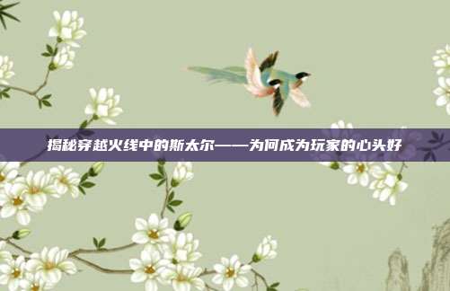 揭秘穿越火线中的斯太尔——为何成为玩家的心头好-第1张图片-速奇网 揭秘穿越火线中的斯太尔——为何成为玩家的心头好-第1张图片-速奇网