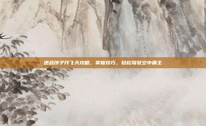 逆战饼子开飞天攻略,掌握技巧,轻松驾驭空中霸主-第1张图片-速奇网 逆战饼子开飞天攻略,掌握技巧,轻松驾驭空中霸主-第1张图片-速奇网