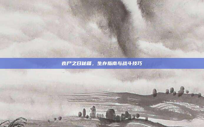 丧尸之日秘籍,生存指南与战斗技巧-第1张图片-速奇网 丧尸之日秘籍,生存指南与战斗技巧-第1张图片-速奇网