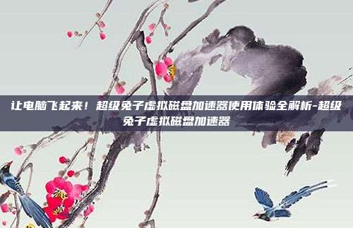 让电脑飞起来!超级兔子虚拟磁盘加速器使用体验全解析-超级兔子虚拟磁盘加速器-第1张图片-速奇网 让电脑飞起来!超级兔子虚拟磁盘加速器使用体验全解析-超级兔子虚拟磁盘加速器-第1张图片-速奇网