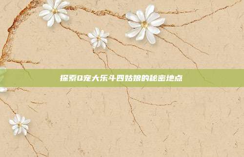 探索Q宠大乐斗四姑娘的秘密地点-第1张图片-速奇网