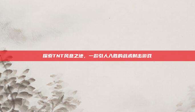 探索TNT风息之地,一款引人入胜的战术射击游戏-第1张图片-速奇网 探索TNT风息之地,一款引人入胜的战术射击游戏-第1张图片-速奇网