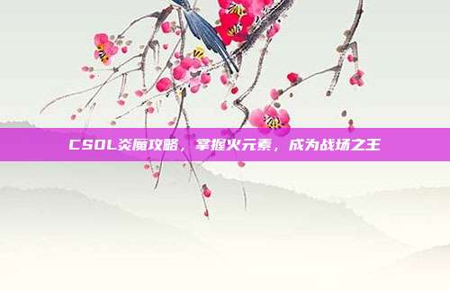 CSOL炎魔攻略，掌握火元素，成为战场之王-第1张图片-速奇网