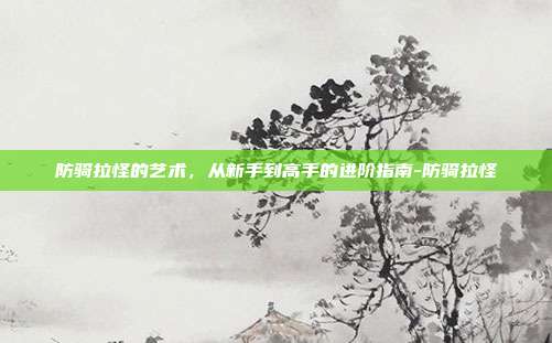 防骑拉怪的艺术，从新手到高手的进阶指南-防骑拉怪-第1张图片-速奇网