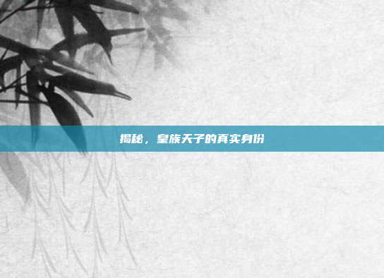 揭秘，皇族天子的真实身份-第1张图片-速奇网
