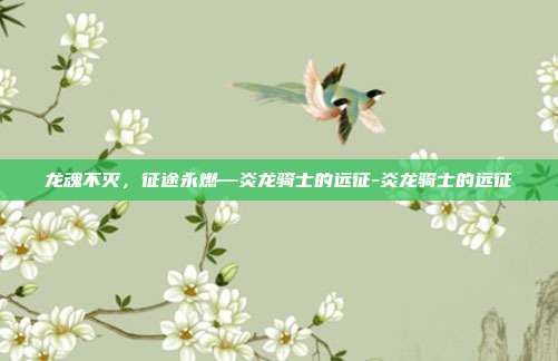 龙魂不灭，征途永燃—炎龙骑士的远征-炎龙骑士的远征-第1张图片-速奇网