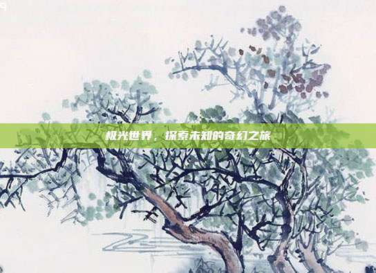 极光世界,探索未知的奇幻之旅-第1张图片-速奇网 极光世界,探索未知的奇幻之旅-第1张图片-速奇网