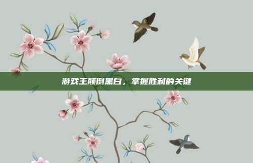 游戏王颠倒黑白，掌握胜利的关键-第1张图片-速奇网