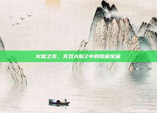 火鼠之裘,无双大蛇Z中的隐藏宝藏-第1张图片-速奇网 火鼠之裘,无双大蛇Z中的隐藏宝藏-第1张图片-速奇网