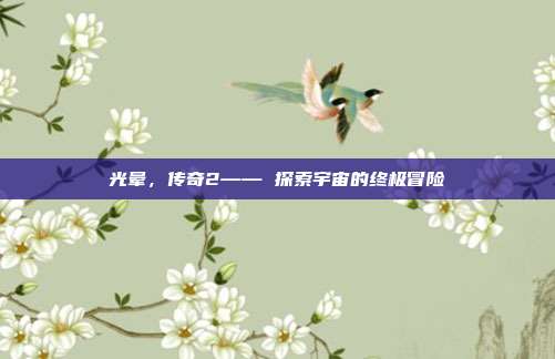 光晕,传奇2—— 探索宇宙的终极冒险-第1张图片-速奇网 光晕,传奇2—— 探索宇宙的终极冒险-第1张图片-速奇网