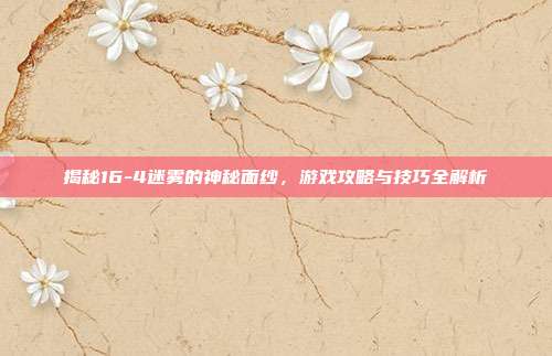 揭秘16-4迷雾的神秘面纱，游戏攻略与技巧全解析-第1张图片-速奇网