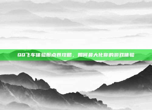 QQ飞车体验服点卷攻略,如何最大化你的游戏体验-第1张图片-速奇网 QQ飞车体验服点卷攻略,如何最大化你的游戏体验-第1张图片-速奇网