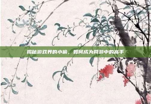 揭秘游戏界的小偷,如何成为网游中的高手-第1张图片-速奇网 揭秘游戏界的小偷,如何成为网游中的高手-第1张图片-速奇网